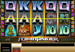 Tomb Raider Slot by Microgaming  